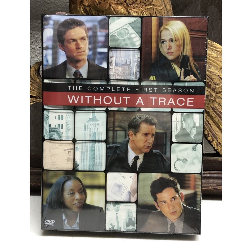 Without a Trace - The Complete First Season (DVD, 2004, 4-Disc Set)Sealed